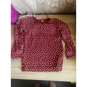 Quincy Mae 18-24 Months Bamboo Heart Long Sleeve Top